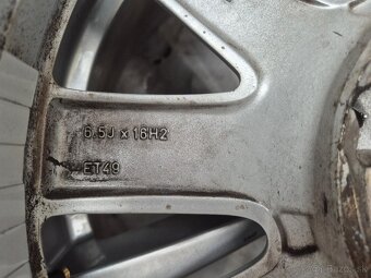 5x112 r16 ET49 x 6,5J elektróny origo MERCEDES - 8