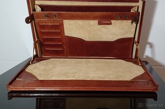 Luxusný kožený kufrík - 8