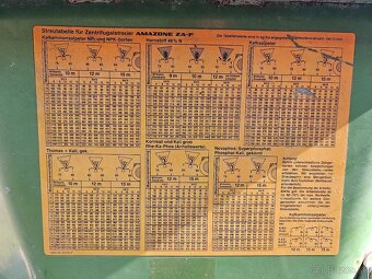 Rozmetadlo umelého hnojiva AMAZONE - 8