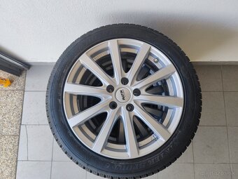 Zimni alu sada 5x112 R17 + 225/45/17 nepouzito - 8