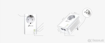 TP-Link TL-PA7027P 1000Mpbs Powerline kit - 8