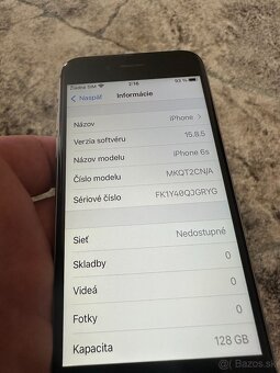 APPLE IPHONE 6S 128 GB Strieborný - 8