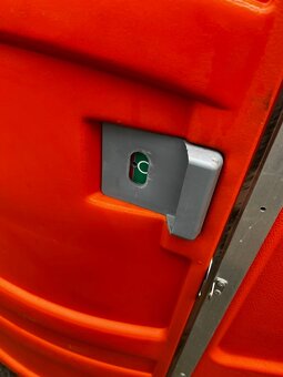 Mobilná toaleta, kadibudka, Toi, prenosné WC - použitá - 8