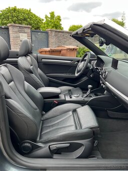 Audi A3 Sedan Cabriolet S-line 1,6tdi Kůže výbava - 8