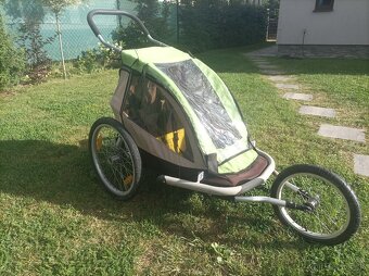 Predám odpružený cyklovozík Croozer 737 - 8