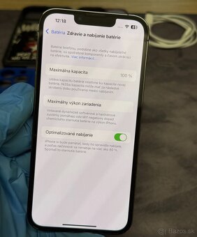 Apple iPhone 13 Pro 128 GB Graphite / nová Apple batéria - 8