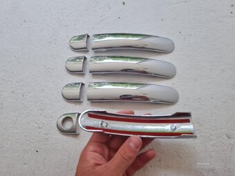 ČIERNE / KARBONOVE / CHROMOVE klučky pre VW GROUP - 8