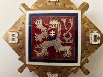 Plaketa "BSČM" - 8