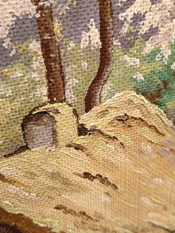 Obraz, Husopaska na Orave, olej 77x87 - 8