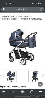 Kocik Espiro Next Gel, tmavomodry - 8