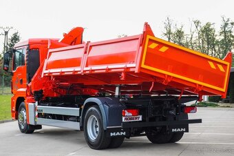 MAN TGS 18.320 / TROJSTRANNÝ SKLÁPAČ + HYDRAULICKÁ RUKA - 8