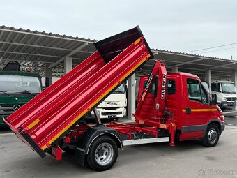 IVECO DAILY TROJSTRANNÝ SKLÁPAČ + HYDRAULICKÁ RUKA do 3,5t - 8