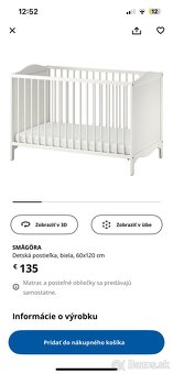 DETSKA POSTIELKA SMAGORA IKEA - 8