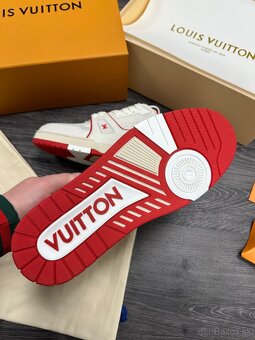 Louis Vuitton tenisky white-red Komplet balenie - 8