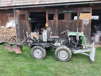 Malotraktor 4x4, LPG - 8