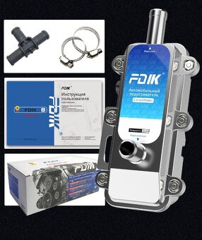 Elektrický ohrev motora 2000W 230V - 8