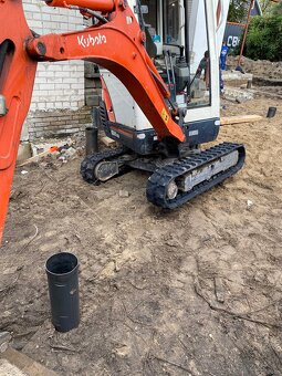 Predám Mini báger Kubota KX 41-3v - 8