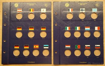 Stránky do albumu na 2 eurové pamätné mince + albumy - 8