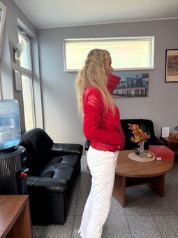 Lyžiarska budna SPYDER červená S - 8