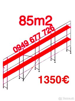 Predám LEŠENIE • FASÁDNE LEŠENIE PLETTAC NOVÉ - 8