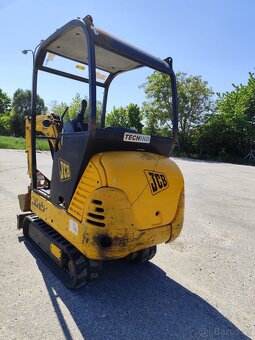 Minibáger JCB 8015, váha 1620kg, 2 lyžice. - 8