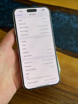 iPhone 16 Pro Max 256gb 100% bateria - 8