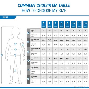 WEDZE  Detská LYŽIARSKA bunda - 8