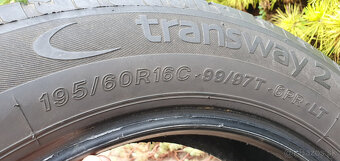 LASSA TRANSWAY 2, LETNE, 195/60 R16C, 99T, DOT 0220, - 8
