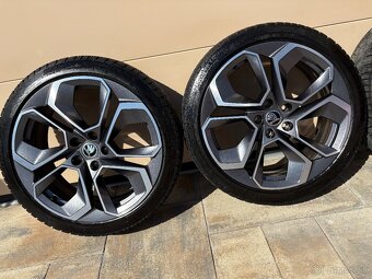 ALU DISKY SKODA ALTAIR RS 5x112 R19 + PNEU 225/40 r19 - 8
