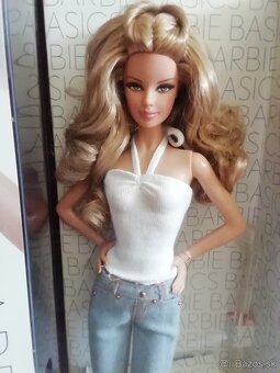 Zberatelská Barbie Basics jeans - 8