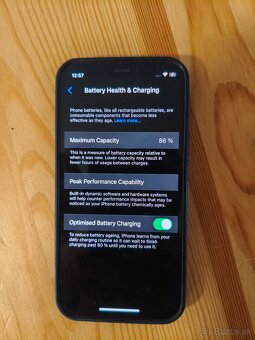 iPhone 12 mini – 64 GB | Stav veľmi dobrý | Batéria 86 % - 8