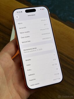 iPhone 17 Pro 512gb Orange 2r zaruka o2 - 8