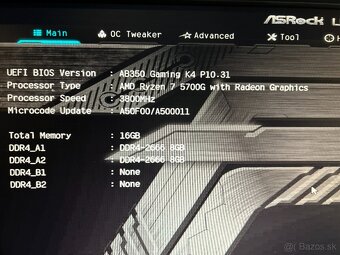 HERNÝ PC - RYZEN 7, 16GB RAM, 1TB SSD, RX5500XT - 8
