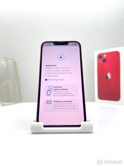 iPhone 13 RED 128GB NOVÁ BATÉRIA 100% ZDRAVIE - 8