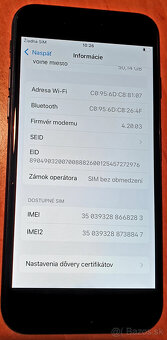 iPhone SE 2022 64 GB 100% baterka TOP STAV - 8