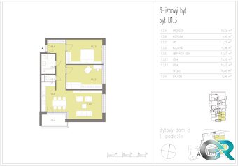 Skolaudovaná novostavba Ponúkame Vám na predaj 3 izbový byt - 8