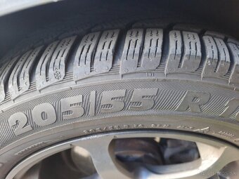 Predam zimne pneumatiky na elektronah 205/55 r16 5x112 - 8