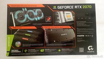 GIGABYTE GeForce RTX 2070 WINDFORCE 8G - 8