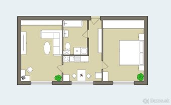 2 izbový byt, Banská Bystrica, Radvaň - 8