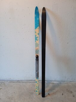 Predám detské bežky 130 cm s paličkami aj topánkami - 8