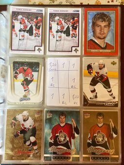Slovaci v NHL - hokejove karty - 8