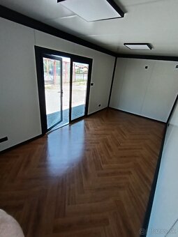 LUXUSNÝ mobilný kontajner PALISANDRO WHITE 6m X 3m - 8
