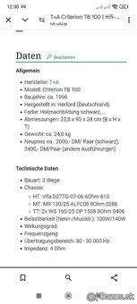 T+A criterion TB 100 - 8