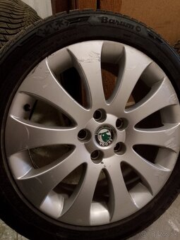 Predam alu disky elektrony R17 Skoda - 8