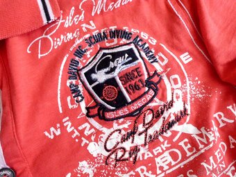 Camp David pánske slim polo tričko M - 8