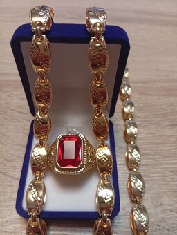 VERSACE - NÁDHERNÝ LUXUSNÝ POZLÁTENÝ SET - 8