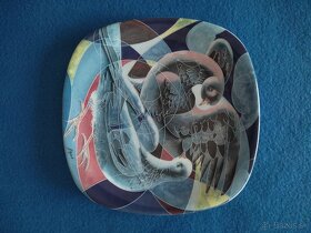 Hans Erni - Dove of peace taniere originál limitované porcel - 8