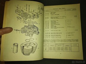 Jawa 500 OHC zoznam náhradných dielov - 8