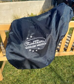 Predám skokové sedlo Kentaur Triton hnedé - 8