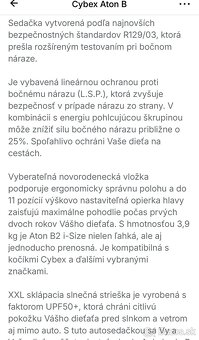 Cybex vajíčko a základňa - 8